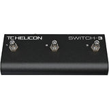 TC Helicon SWITCH-3 3-Button Footswitch