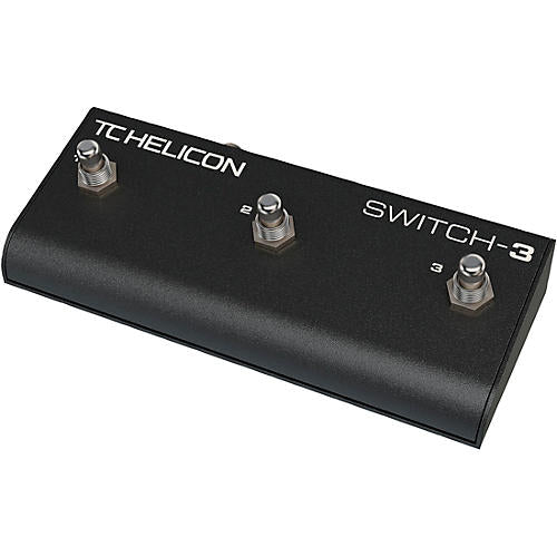 TC Helicon SWITCH-3 3-Button Footswitch