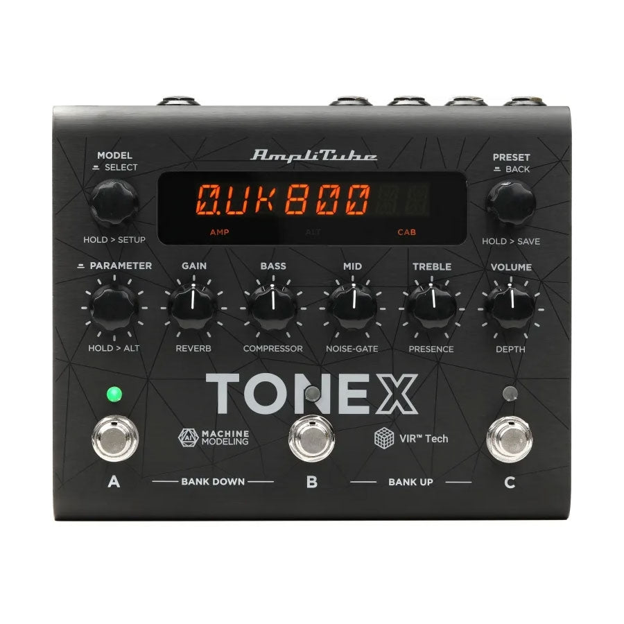 IK Multimedia TONEX Pedal Amplifier, Cabinet, Pedal Modeler