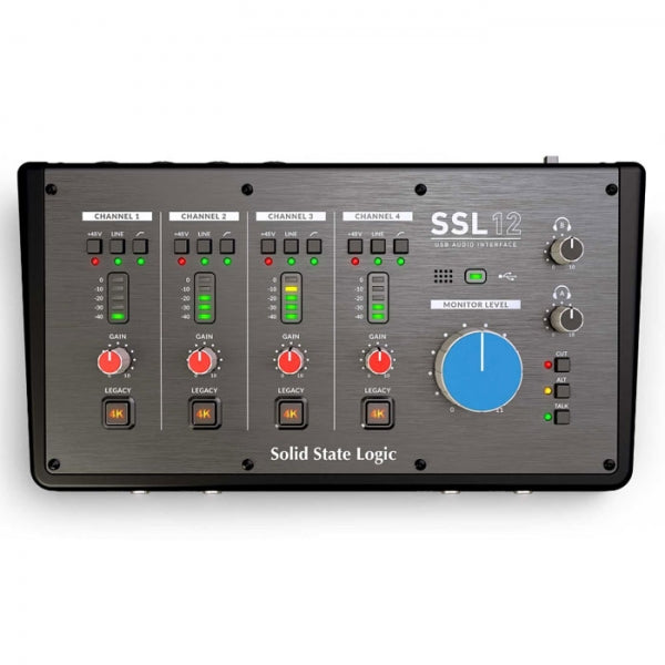 Solid State Logic SSL12 12-In/8-Out USB Audio Interface