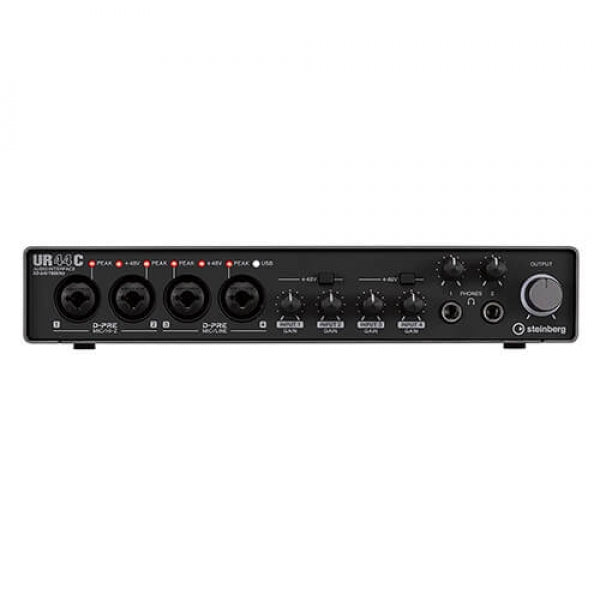 Steinberg UR44C 6x4 USB 3.0 Audio Interface With Cubase AI And Cubasis LE