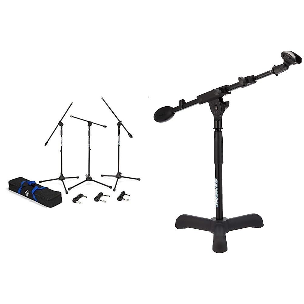 Samson BL3VP Boom Stand & Cable 3-Pack