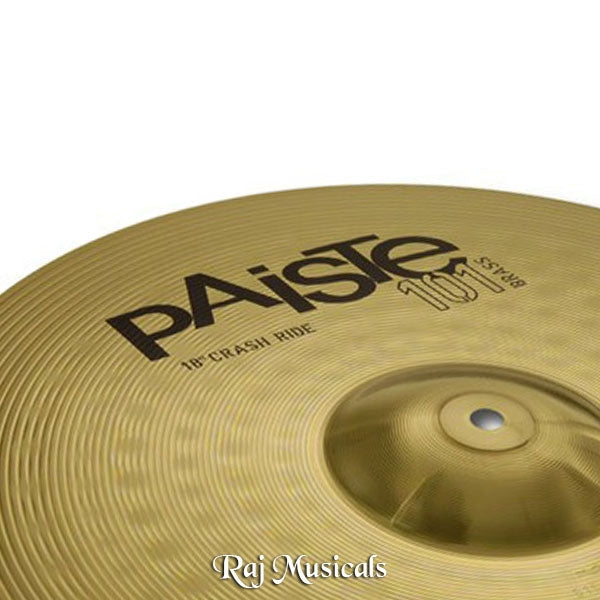 Paiste 101 Brass 18 Inch Crash Ride Cymbal