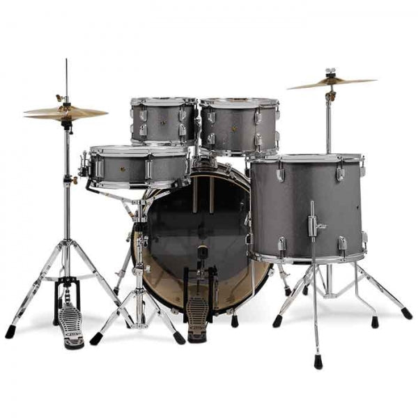 PDP PDCE2215KTSS Center Stage 5-Pieces Acoustic Drum Kit - Silver Sparkle