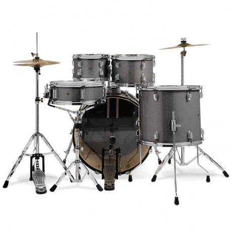 PDP PDCE2215KTSS Center Stage 5-Pieces Acoustic Drum Kit - Silver Sparkle