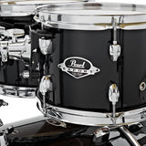 Pearl EXX725SP/C Hybrid Shell Pack 5pcs Drum Set - Jet Black