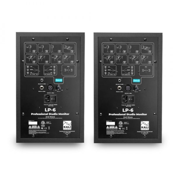 Kali Audio LP-6 2nd Wave Lone Pine Series 6.5" Studio Monitor - Pair