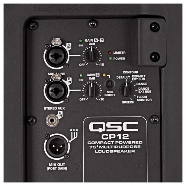 QSC CP12 12-Inch Compact Powered Loudspeaker