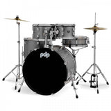 PDP PDCE2215KTSS Center Stage 5-Pieces Acoustic Drum Kit - Silver Sparkle