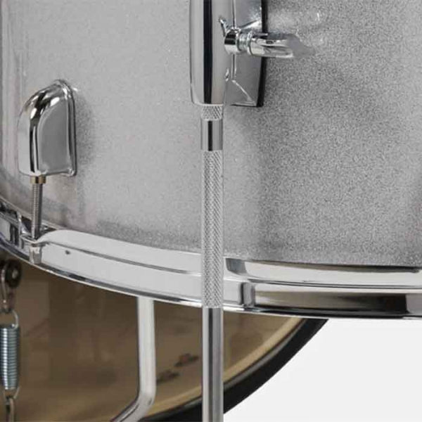 PDP PDCE2215KTDW Center Stage 5-Pieces Acoustic Drum Kit - Diamond White Sparkle