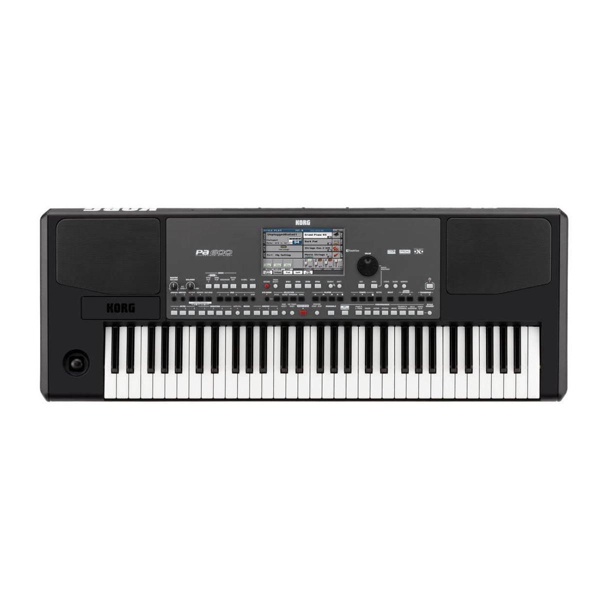 Korg PA600 61-Keys Professional Arranger Keyboard With MicroSD Card, Indian Sounds & Styles