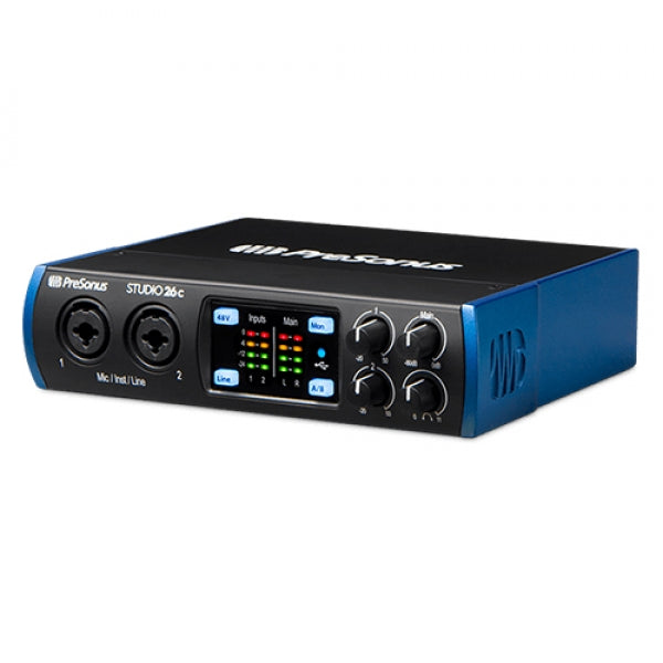 Presonus Studio 26c 2x4 USB-C Audio Interface