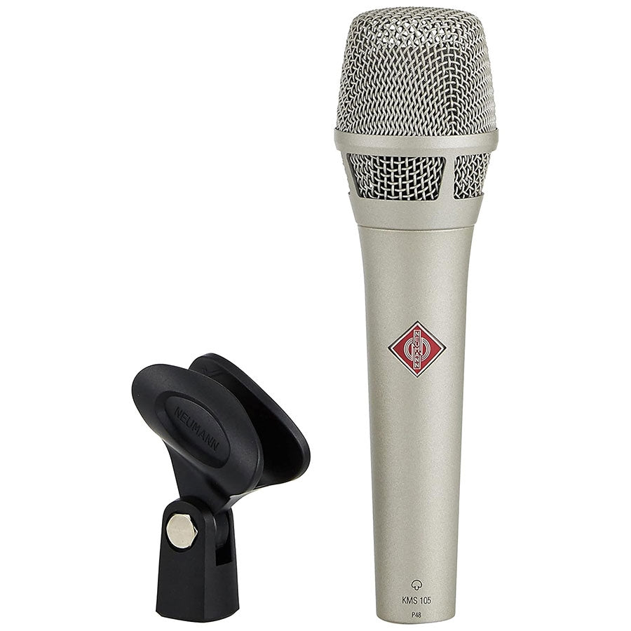 Neumann KMS105 Supercardioid Condenser Handheld Vocal Microphone - Nickel