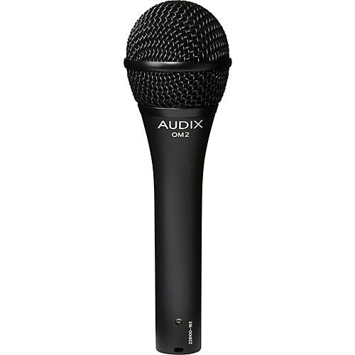 Audix OM-2 Mic with Cable and Stand 2 Pack