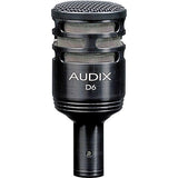 Audix D6 Kick Drum Mic with Cable and Stand