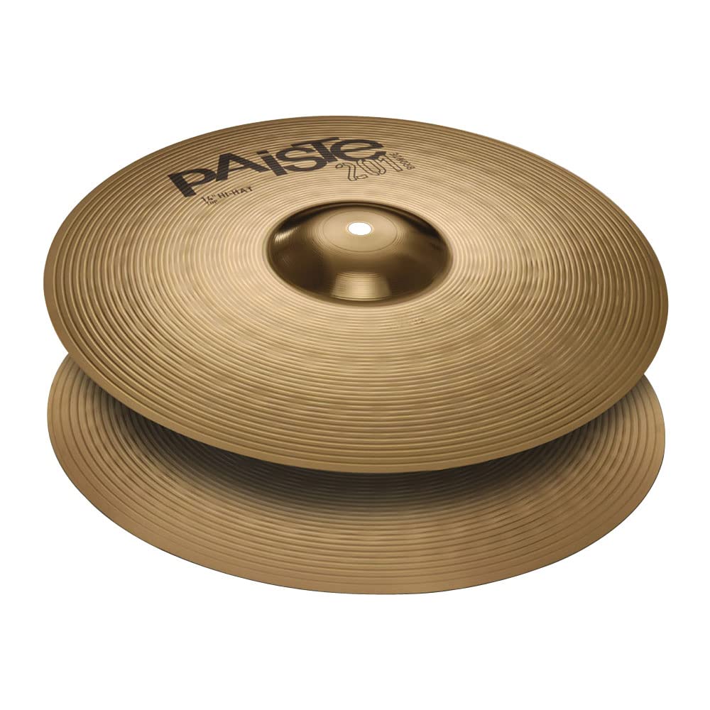 Paiste 201 Bronze 14 Inch Hi-Hat Cymbal