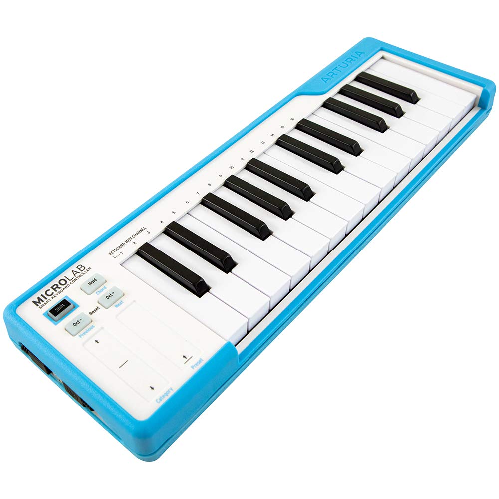 ARTURIA MICROLAB BLUE 25 KEY USB MIDI KEYBOARD CONTROLLER