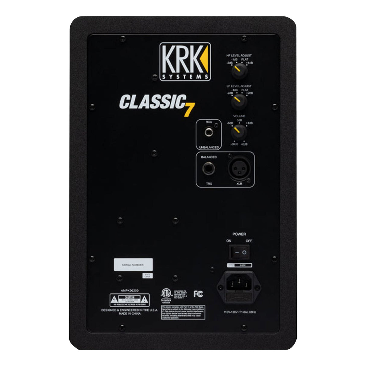 KRK Classic 7 G3 7-Inch Powered Studio Monitor CL7G3