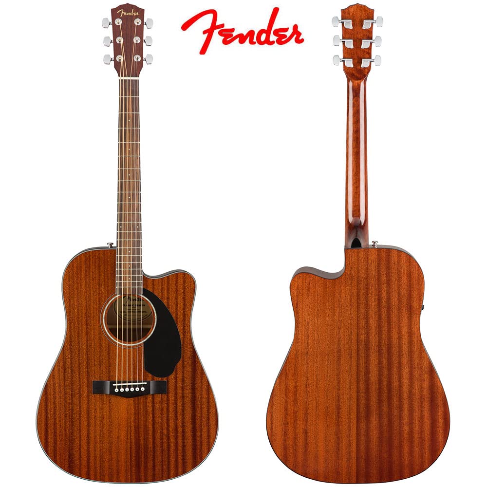 Fender CC-60SCE All Mahogany Acoustic-Electric Guitar