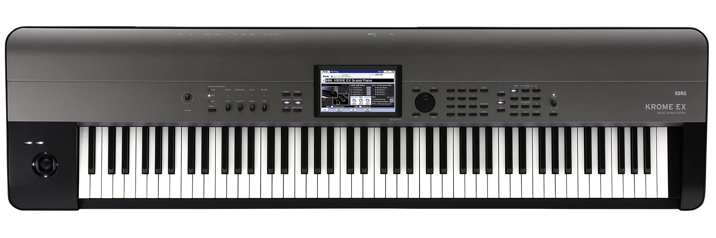 Korg Krome 61 EX 61-Key Music Workstation Keyboard – Royelite