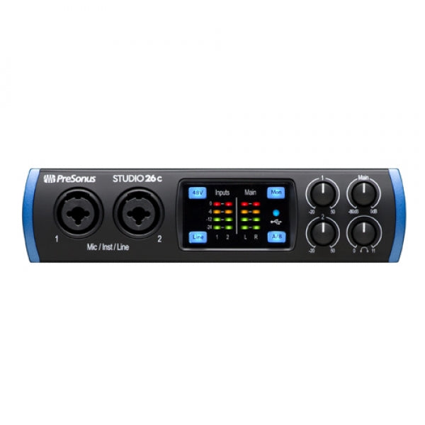 Presonus Studio 26c 2x4 USB-C Audio Interface