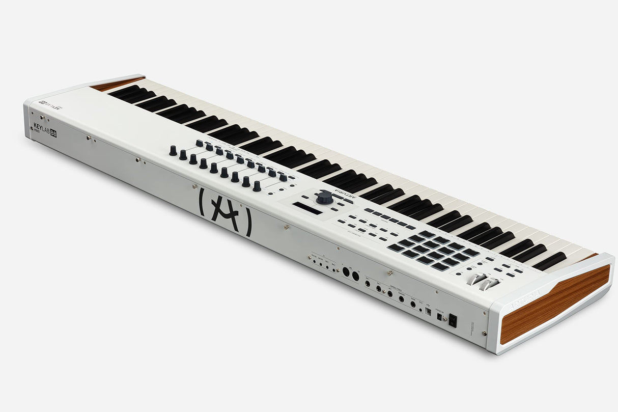 Arturia KeyLab 88 MkII (White) Midi Controller With Free V Collection Software