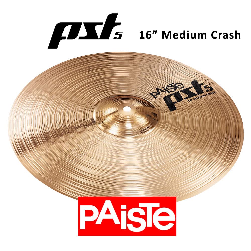 Paiste PST 5 Medium Crash 16-Inch Cymbal