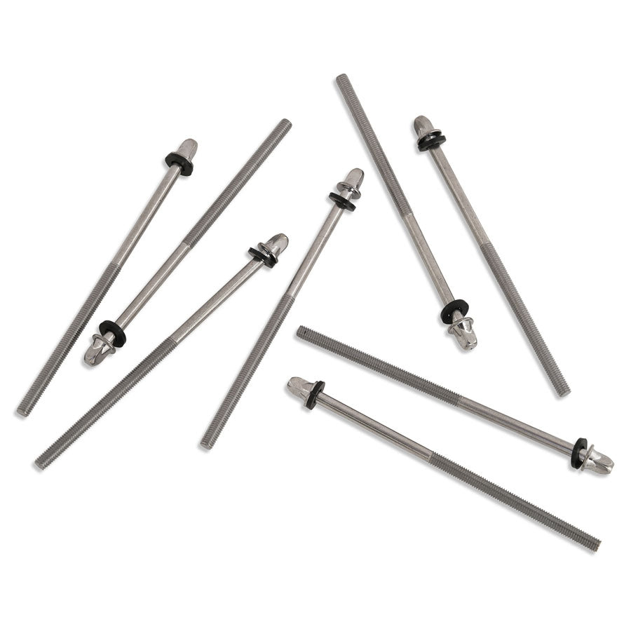 PDP PDAXTRTP11008 8-In-One Pack 110-Mm Snare/ Bass Drum True Pitch Tension Rods With Nylon Washer