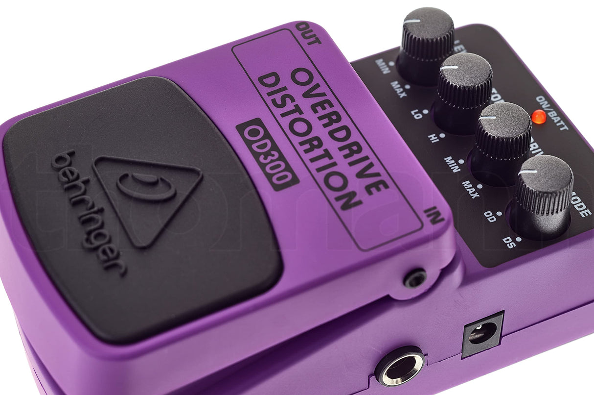 BEHRINGER OD300 OVERDRIVE-DISTORTION PEDAL