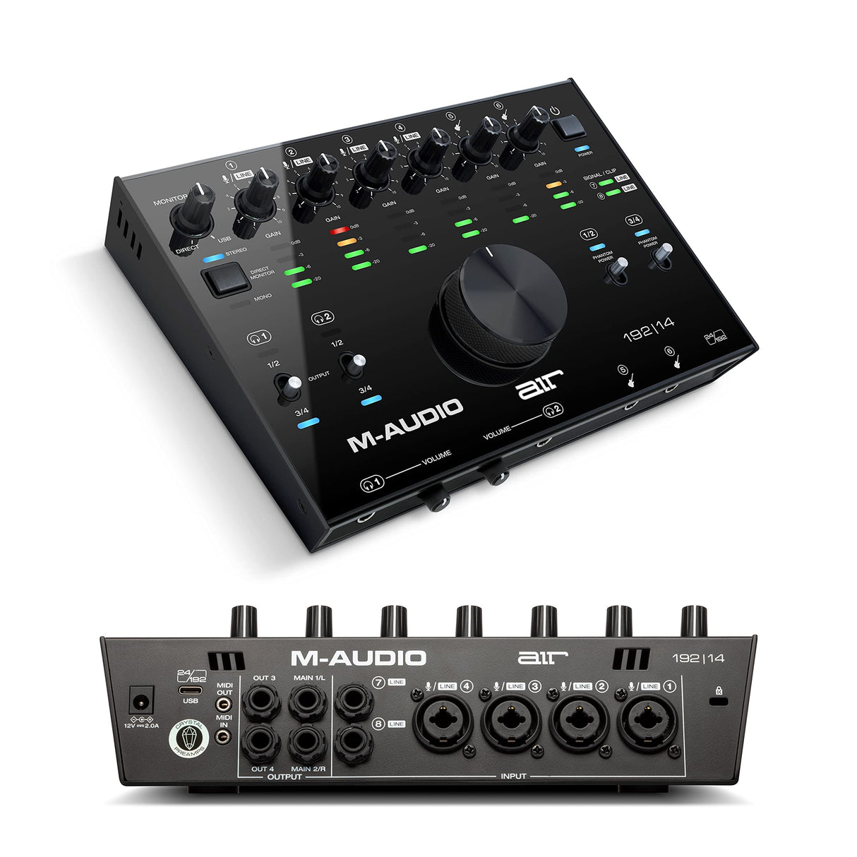 M-Audio AIR 192|14 8-In 4-Out USB Audio Interface