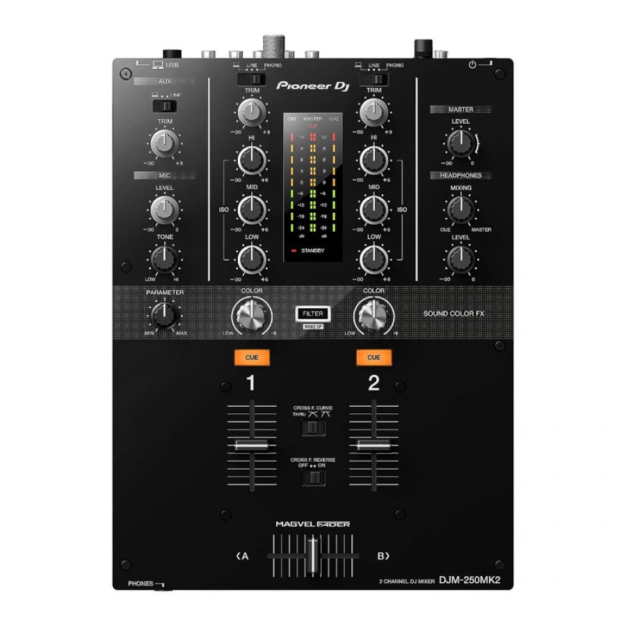 Pioneer DJM-250MK2 2-Channel DJ Mixer