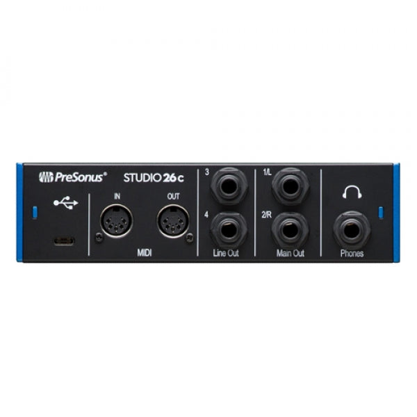 Presonus Studio 26c 2x4 USB-C Audio Interface