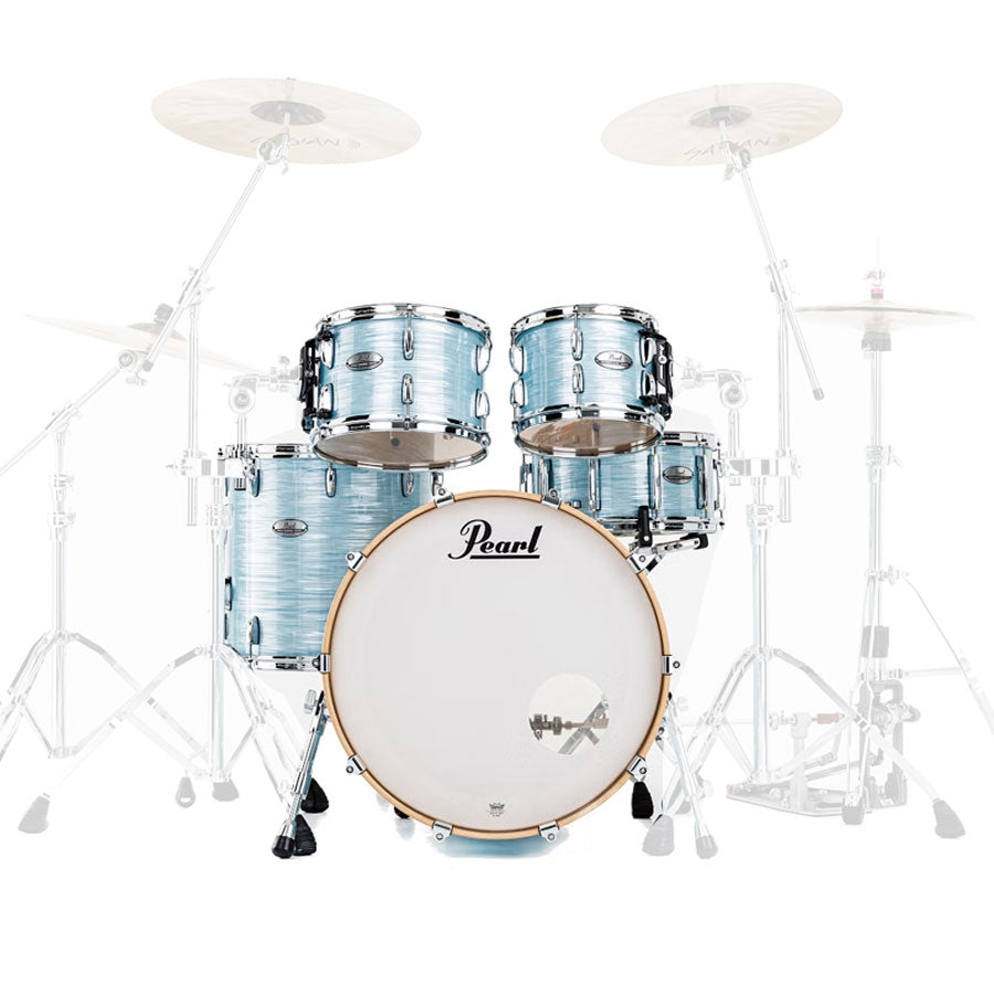 Pearl Professional Series PMX 5 Pcs Acoustic Drum Shell Pack PMX924XEDPC 414 - Ice Blue Oyster