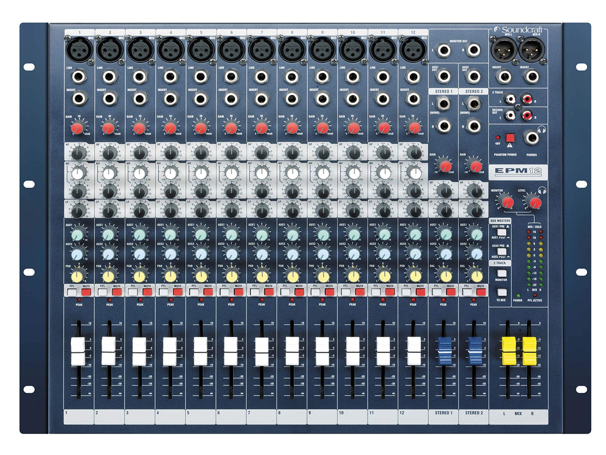 SOUNDCRAFT EPM12 HIGH-PERFORMANCE MIXER