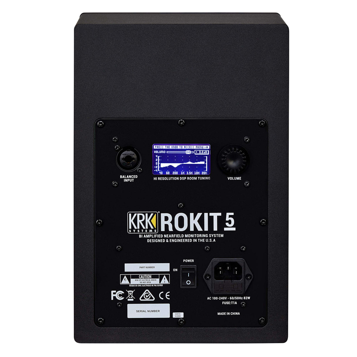 KRK ROKIT 5 G4 5-Inch Powered Near-Field Studio Monitor RP5 G4