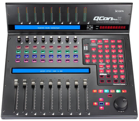 Icon Qcon Pro X Professional USB MIDI Controller Station With Motorized Faders