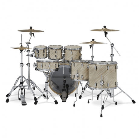 PDP PDCM2217TI Concept Maple 7-Piece Acoustic Drum Kit - Twisted Ivory