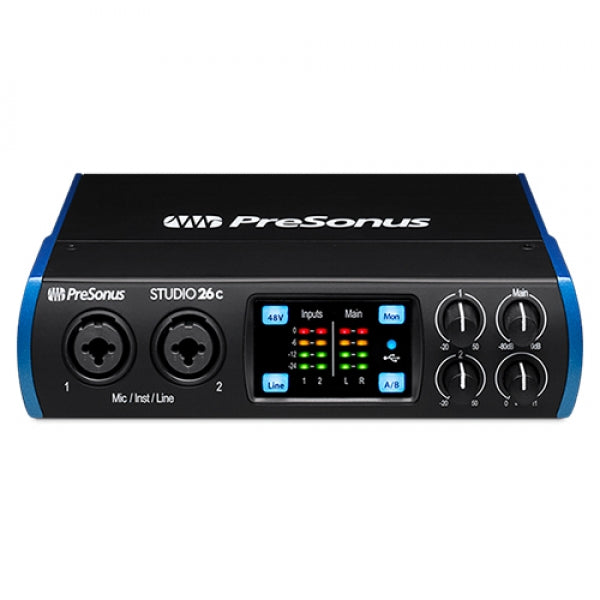 Presonus Studio 26c 2x4 USB-C Audio Interface