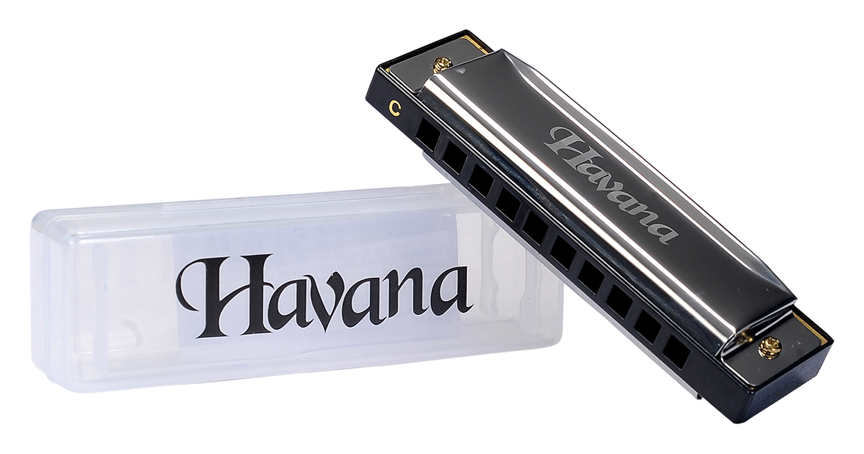 Havana DF10C C Scale Harmonica