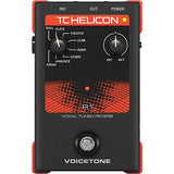 TC Helicon VoiceTone Single R1 Vocal Tuned Reverb Effects Pedal