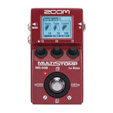 Zoom MS-60B+ MultiStomp Bass Effects Pedal Red