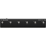 TC Helicon SWITCH-6 6-Button Footswitch Black