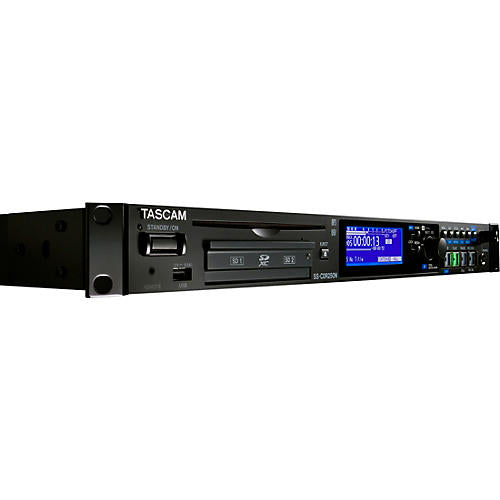 TASCAM SS-CDR250N Solid State Recorder With Dual SD and CDR