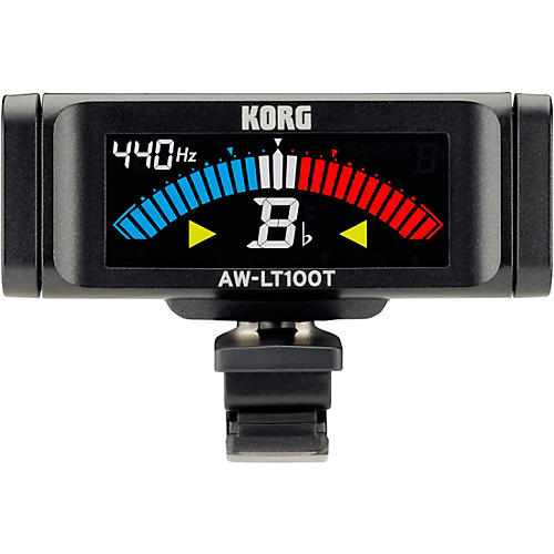 KORG AW-LT100B Clip-On Bass Tuner Black