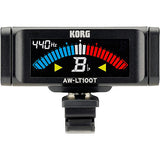 KORG AW-LT100B Clip-On Bass Tuner Black