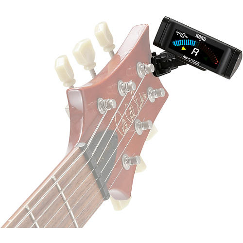 KORG AW-LT100G Clip-On Guitar Tuner Black