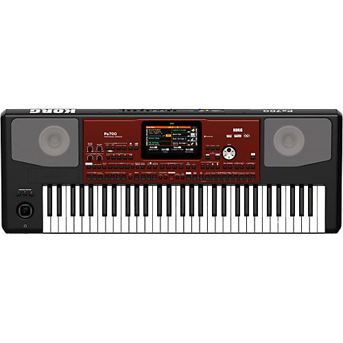 KORG Pa700 Professional Arranger 61-Key With Touchscreen and Speakers Black