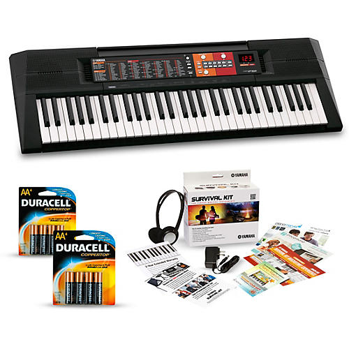 Yamaha PSR-F51 61-Key Portable Keyboard Package Essentials Package