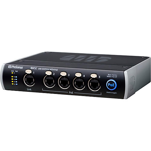 PreSonus SW5E 5-Port AVB Switch