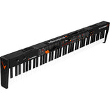 Studiologic Numa Compact 2x Semi-Weighted Keyboard With Aftertouch Black 88 Key